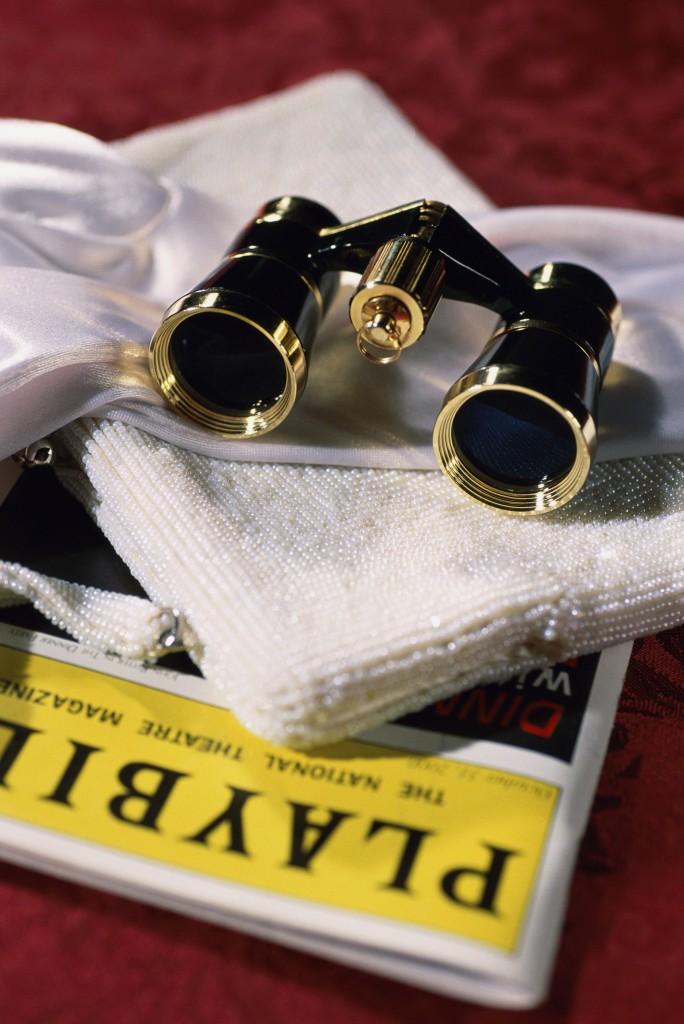 Opera Glasses and Playbill